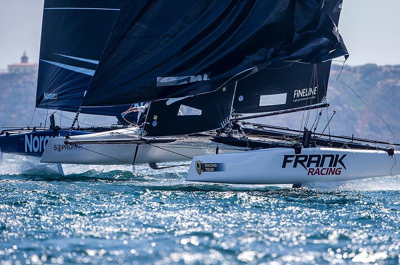 Frank Racing - GC32 Lagos Cup, Portugal. Day 4. GC32 Racing Tour. 01 July, 2018 photo copyright Jesus Renedo / GC32 Racing Tour taken at  and featuring the GC32 class