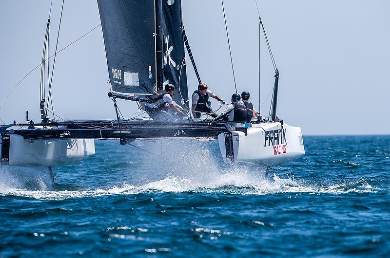 Frank Racing - GC32 Lagos Cup, Portugal. Day 4 - GC32 Racing Tour. 01 July, 2018 photo copyright Jesus Renedo / GC32 Racing Tour taken at  and featuring the GC32 class