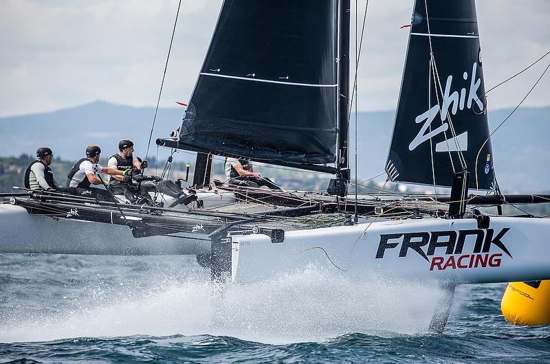 Frank Racing - GC32 Lagos Cup, Portugal. Day 1. GC32 Racing Tour. 28 June, 2018 - photo © Jesus Renedo / GC32 Racing Tour