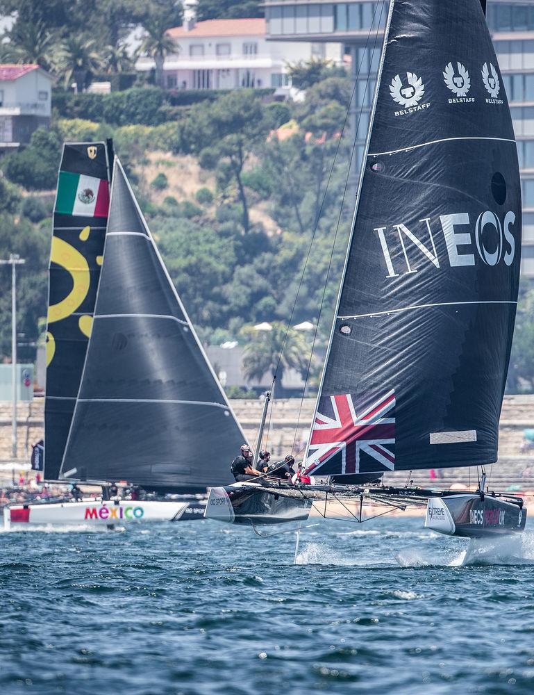 Extreme Sailing Series™ Act 4, Cascais day 4 photo copyright Lloyd Images taken at  and featuring the GC32 class