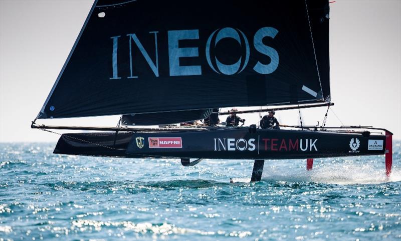 This week Leigh McMillan is standing in on the helm of INEOS Team UK for Sir Ben Ainslie photo copyright Sailing Energy / GC32 Racing Tour taken at Real Club Náutico de Palma and featuring the GC32 class