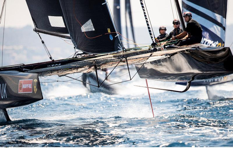 INEOS Team UK remains out in front after ten races on day 2 of the GC32 Racing Tour at the 37 Copa del Rey MAPFRE photo copyright Sailing Energy / GC32 Racing Tour taken at Real Club Náutico de Palma and featuring the GC32 class