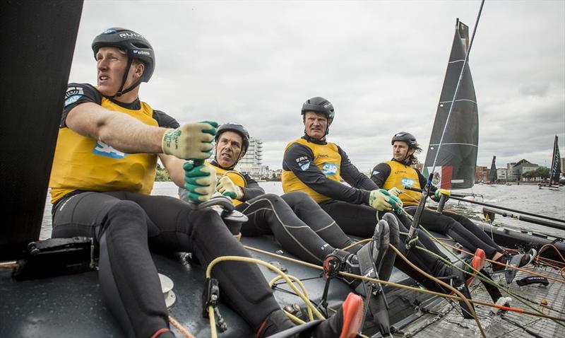 Extreme Sailing Series™ Cardiff 2018 - day four - SAP Extreme Sailing Team - photo © Vincent Curutchet / Lloyd Images