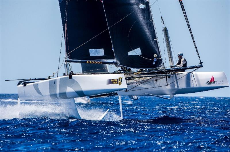 Jason Carroll's Argo from the USA comes to Villasimius this year as defending champion - photo © Jesus Renedo / GC32 Racing Tour