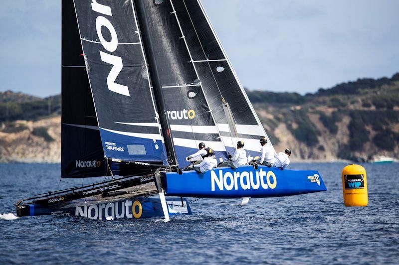 Franck Cammas' NORAUTO claimed his third GC32 Racing Tour event of the season at the GC32 Villasimius Cup - photo © Sailing Energy / GC32 Racing Tour