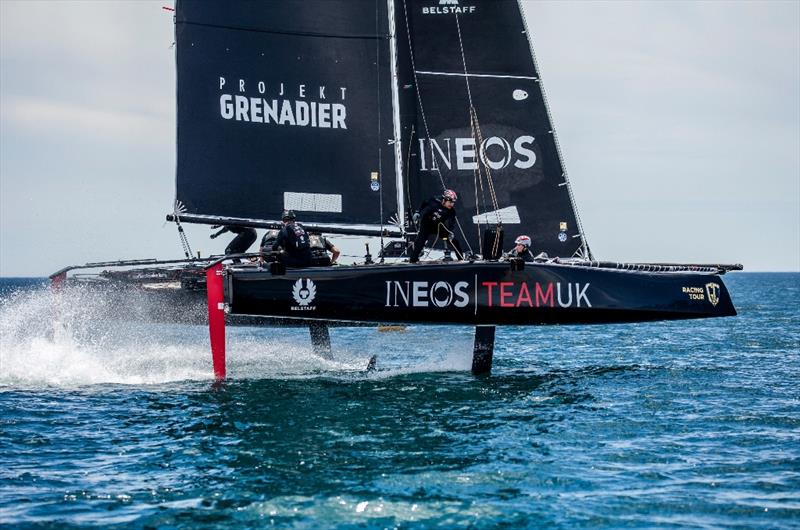 GC32 Lagos Cup, Portugal. Day 1 photo copyright Jesus Renedo / GC32 Racing Tour taken at  and featuring the GC32 class