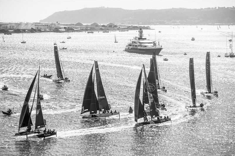 Extreme Sailing Series™ San Diego 2017 - day three - Fleet photo copyright Lloyd Images taken at  and featuring the GC32 class