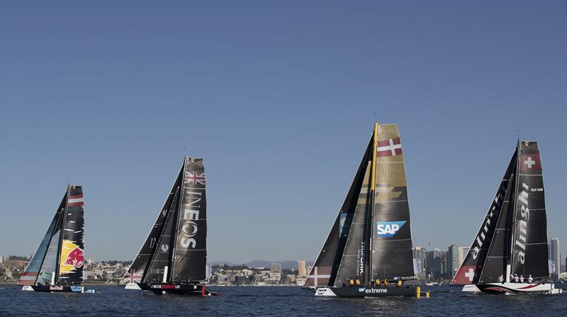 Extreme Sailing Series™ San Diego 2018 - Day two - Fleet - photo © Lloyd Images
