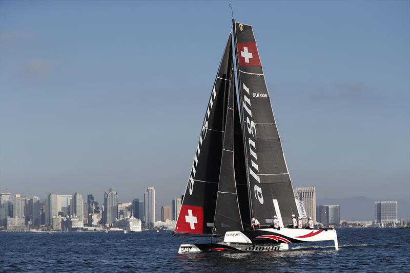 Extreme Sailing Series™ San Diego 2018 - Day four - Alinghi - photo © Lloyd Images