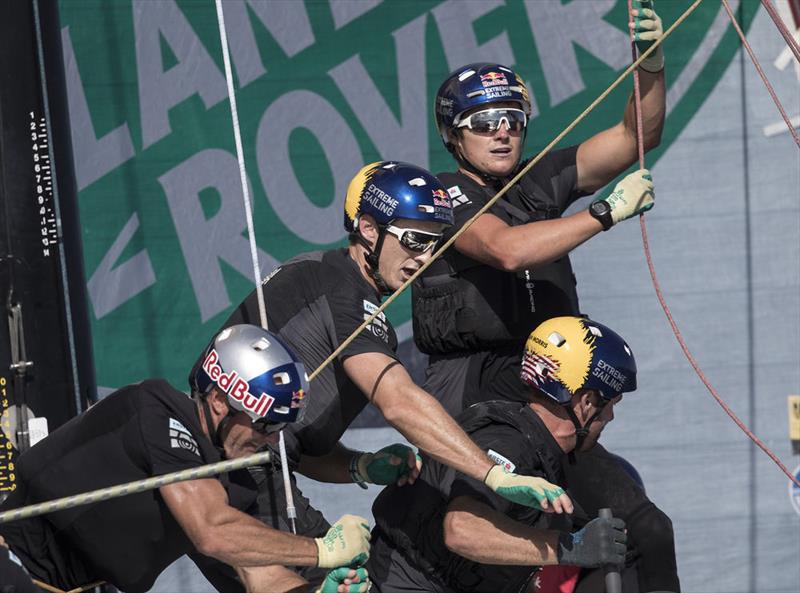 Extreme Sailing Series™ Los Cabos 2018 - Day Two - Red Bull Sailing Team photo copyright Lloyd Images taken at  and featuring the GC32 class