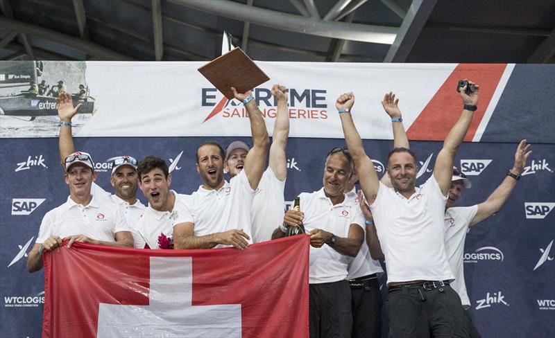 Extreme Sailing Series™ Los Cabos 2018 - Day Four - Alinghi - photo © Lloyd Images