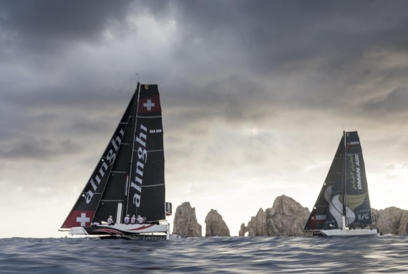 Extreme Sailing Series Los Cabos, Act 7 photo copyright Lloyd Images taken at  and featuring the GC32 class