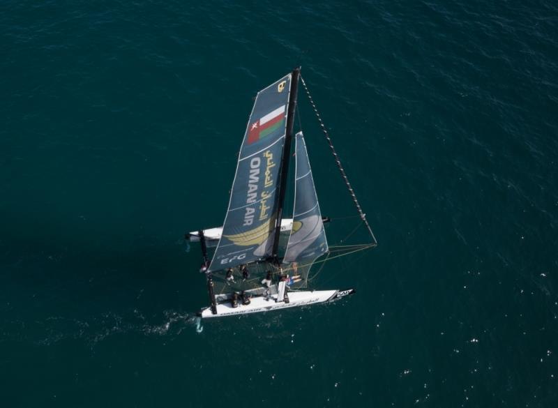Team Oman Air - Extreme Sailing Series Los Cabos, Act 7 - photo © Lloyd Images