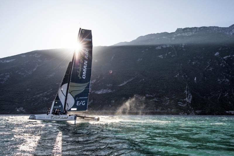 Team Oman Air racing at the GC32 2018 World Championships. - photo © Lloyd Images