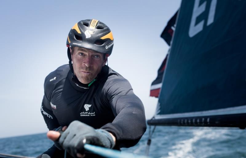 2018 Extreme Sailing Series Muscat Act 1 photo copyright Lloyd Images taken at  and featuring the GC32 class