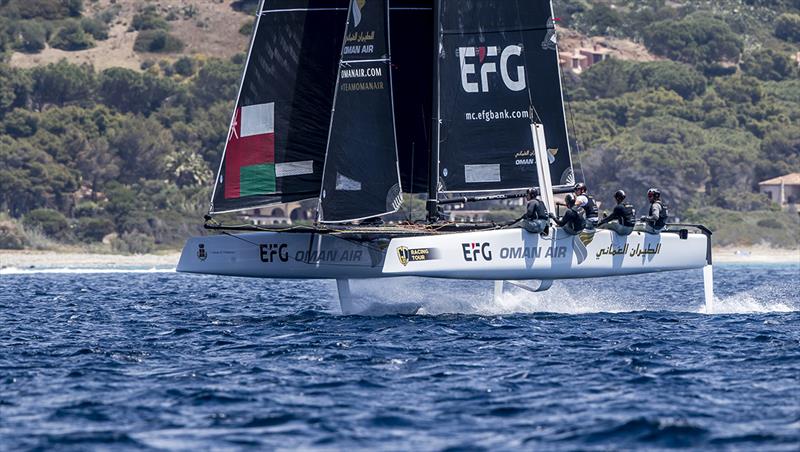 Oman Air - 2019 GC32 Racing Tour - Villasimius Cup - photo © Sailing Energy / GC32 Racing Tour 