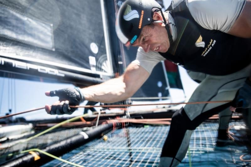 Team Oman Air at the GC32 World Championships 2019 photo copyright Lloyd Images taken at  and featuring the GC32 class