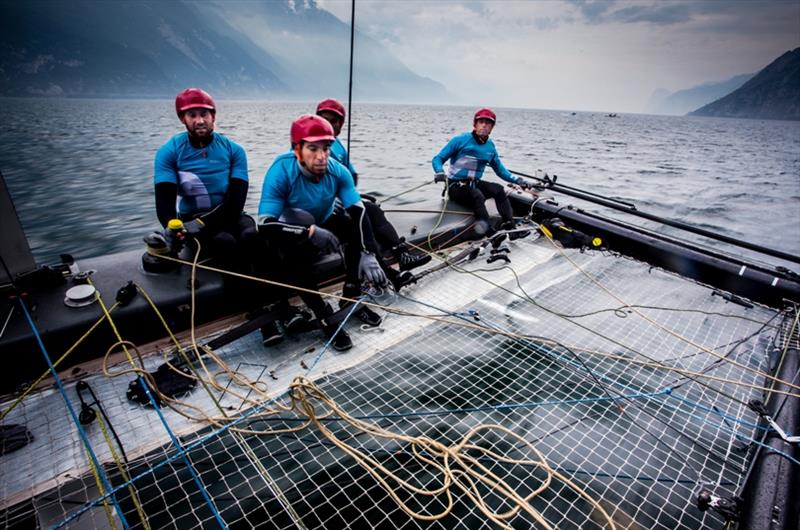 On board with Iker Martinez - Copa del Rey MAPFRE photo copyright Jesus Renedo / Sailing Energy / GC32 Racing Tour taken at  and featuring the GC32 class