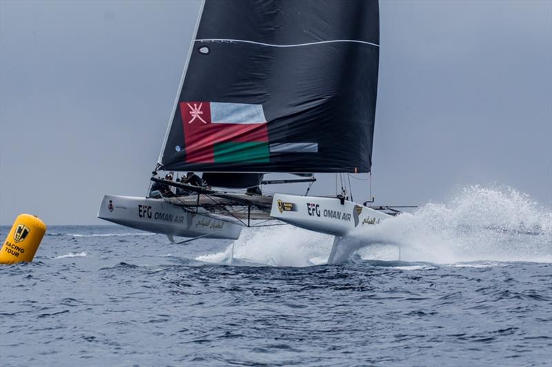 Oman Air was winner of this season's first event in Villasimius, Sardinia photo copyright Sailing Energy / GC32 Racing Tour taken at  and featuring the GC32 class