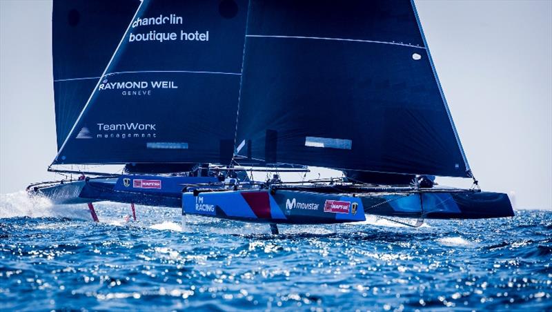 Iker Martinez competing at Copa del Rey MAPFRE in 2017. - photo © Jesus Renedo / Sailing Energy / GC32 Racing Tour