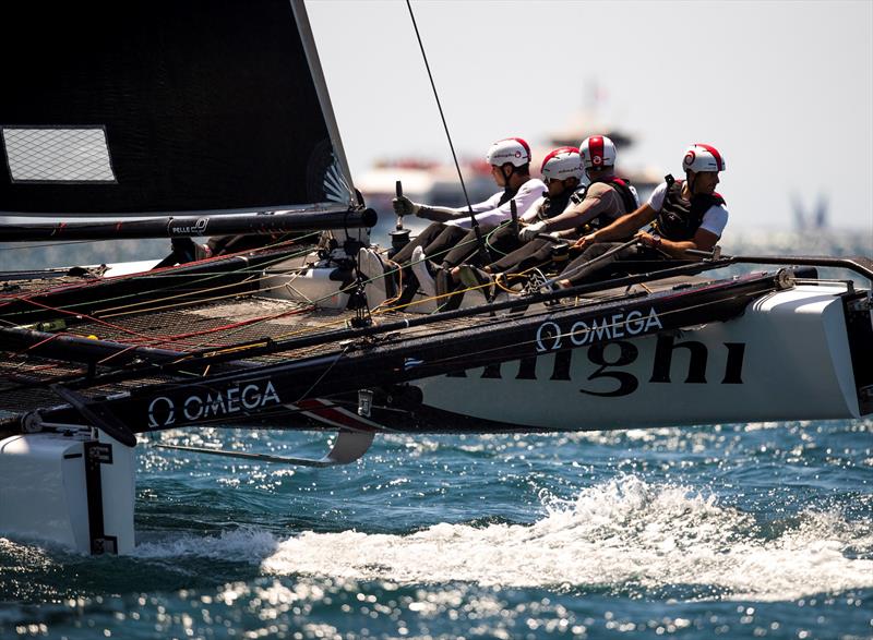 Arnaud Psarofaghis will stand in for Ernesto Bertarelli at the helm of Alinghi this week. - photo © Sailing Energy / GC32 Racing Tour