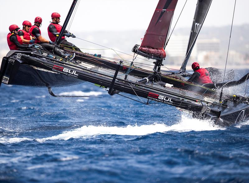 Christian Zuerrer's Black Star Sailing Team is finding its feet with Keith Swinton helming.  - 38 Copa del Rey MAPFRE - photo © Sailing Energy / GC32 Racing Tour