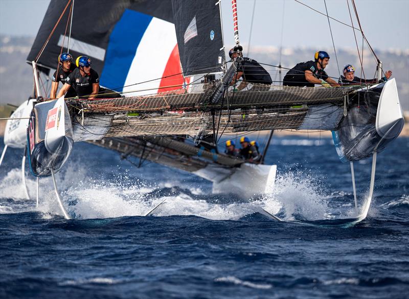 Red Bull Sailing Team claimed today's second race. - 38 Copa del Rey MAPFRE - photo © Sailing Energy / GC32 Racing Tour