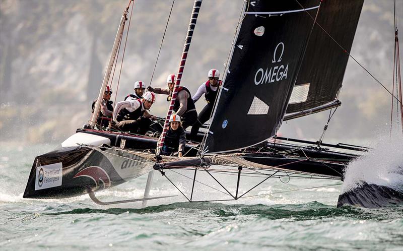 Alinghi has taken GC32 racing to new levels of meticulousness this season photo copyright Sailing Energy / GC32 Racing Tour taken at  and featuring the GC32 class