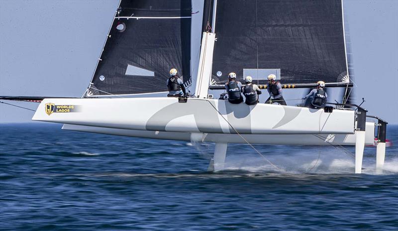 Jason Carroll's Argo at speed. - photo © Sailing Energy / GC32 Racing Tour