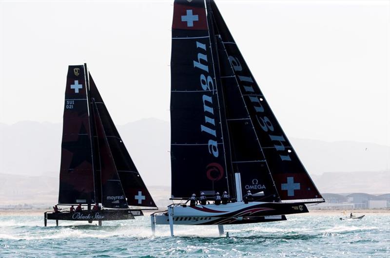 GC32 Oman Cup day 3 - photo © Sailing Energy / GC32 Racing Tour