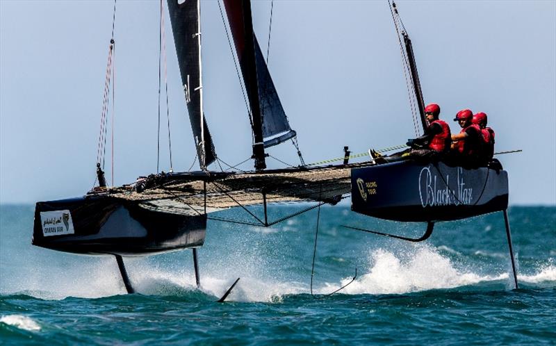 Christian Zuerrer's Black Star Sailing has spent much of this summer training in Switzerland. - photo © Sailing Energy / GC32 Racing Tour