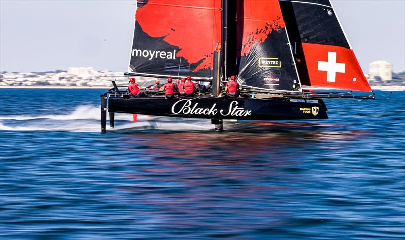 Black Star Sailing Team is hoping to have a strong ending to the season - photo © Sailing Energy / GC32 Racing Tour