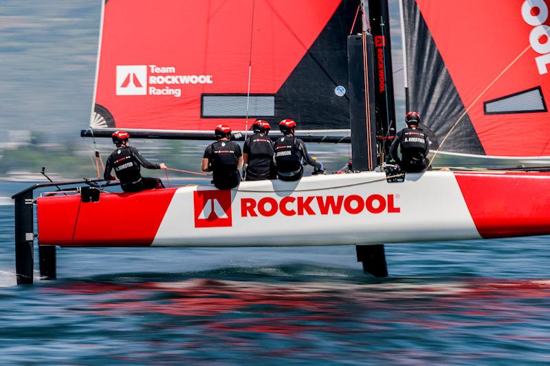 Nicolai Sehested's Team Rockwool Racing on day 1 of the GC32 Riva Cup - photo © Sailing Energy / GC32 Racing Tour