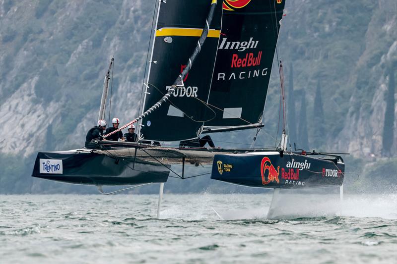 Alinghi Red Bull Racing - SUI 8 on day 3 of the GC32 Riva Cup - photo © Sailing Energy / GC32 Racing Tour