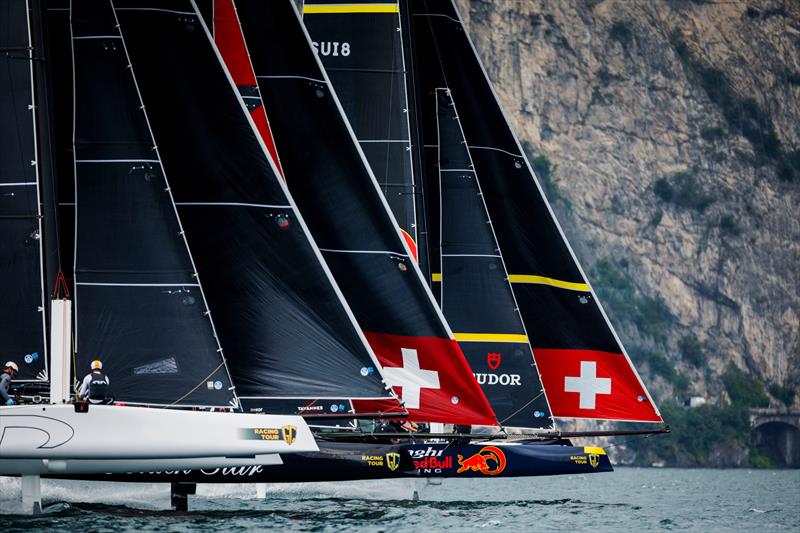Alinghi Red Bull Racing photo copyright Red Bull Content Pool taken at Fraglia Vela Riva and featuring the GC32 class