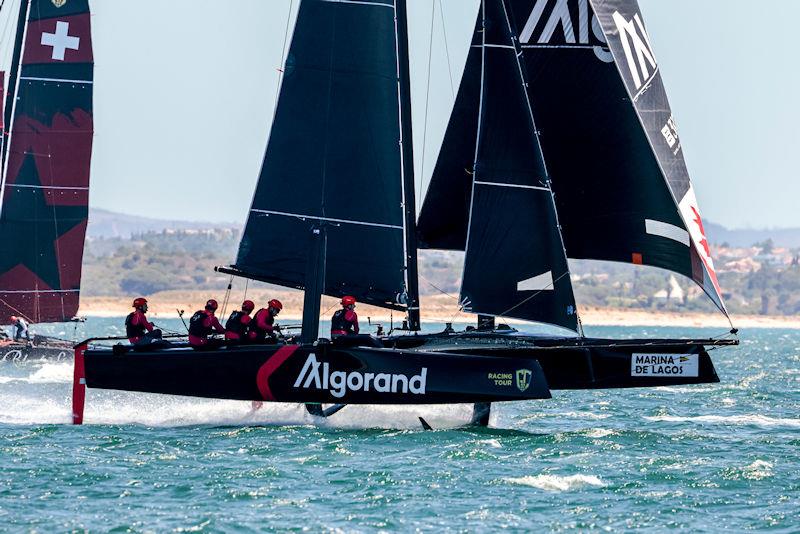 Team Canada - still on a steep learning curve at the GC32 Racing Tour Lagos Cup photo copyright Sailing Energy / GC32 Racing Tour taken at Clube de Vela de Lagos and featuring the GC32 class