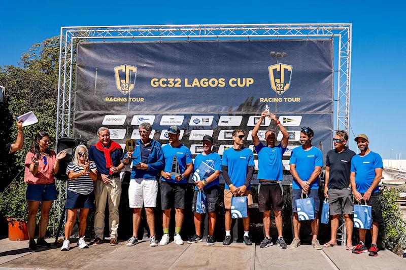 Erik Maris and his experienced Zoulou crew were third overall and top Owner-Driver team in the GC32 Racing Tour Lagos Cup - photo © Sailing Energy / GC32 Racing Tour