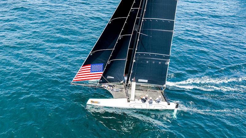 Jason Carroll's Argo at the Lagos GC32 Worlds - photo © Sailing Energy / GC32 Racing Tour