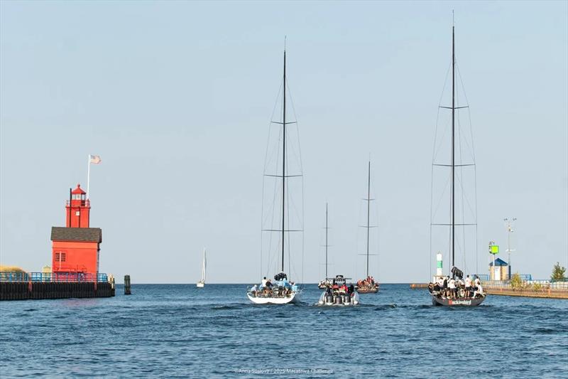 2025 GL52 Macatawa Challenge - Day 1 photo copyright Anna Suslova taken at  and featuring the GL52 class