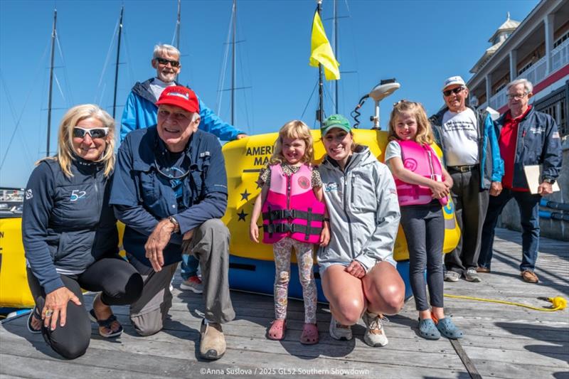 The GL52 fleet will reconnect with Satori Foundation members to experience the boats, technology and sailors on the docks at Palafox Pier - photo © Anna Suslova