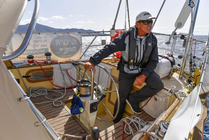 Disappointed - Kopar, who has already completed one solo circumnavigation, knows from experience that his yacht would never cope in the Southern Ocean in the way it is set up at present. - photo © Christophe Favreau / PPL / GGR