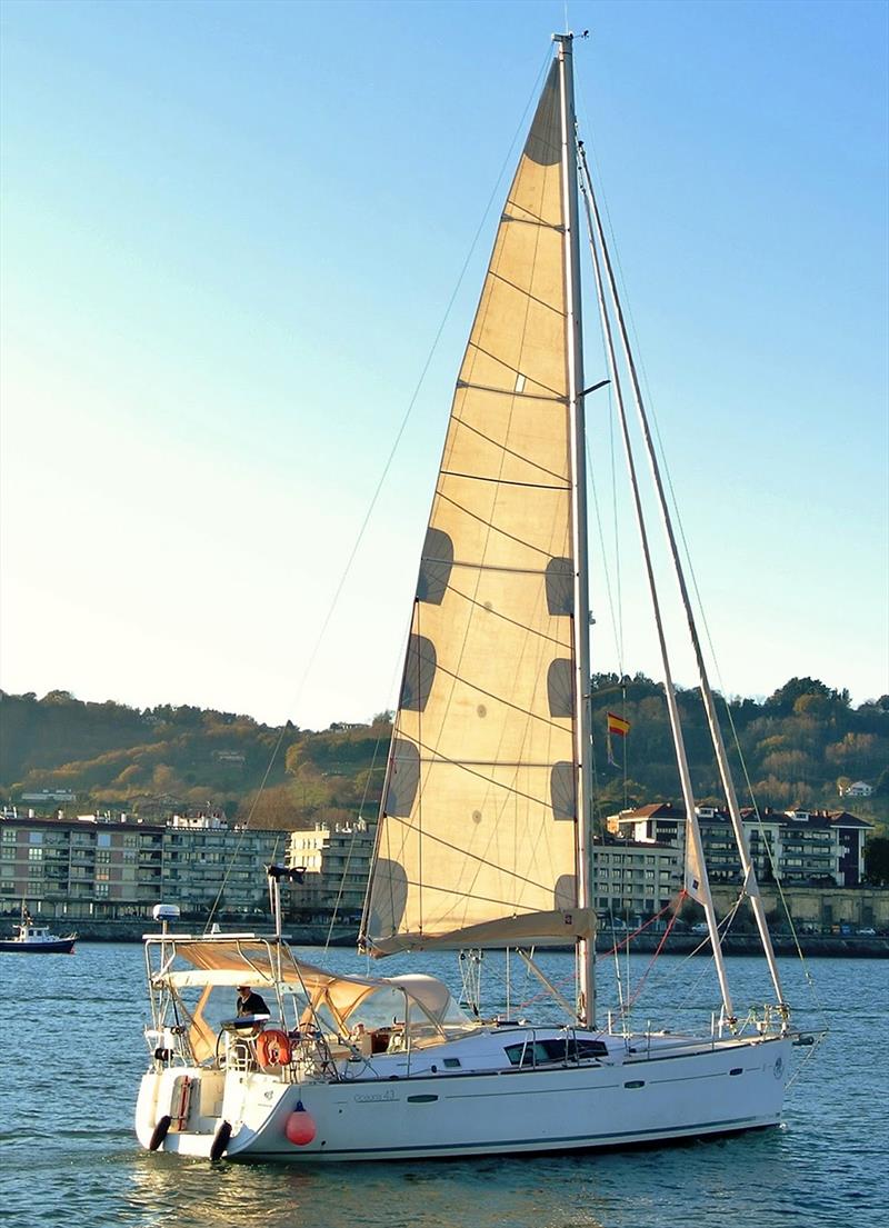 Francis Tolan and his Beneteau OCEAN 43 Alizes II is expected to be first on the scene to lend assistance photo copyright PPL / GGR taken at  and featuring the Golden Globe Race class