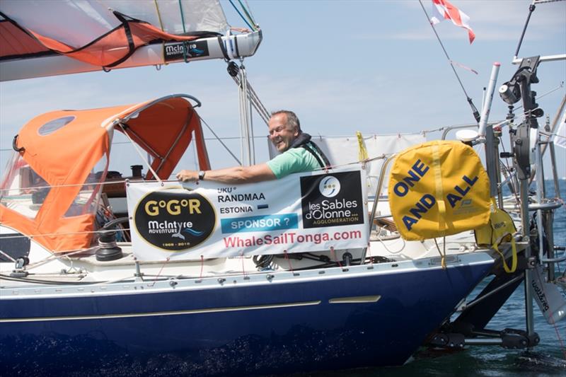 Uku Randmaa is all smiles again after finding the South East Trades - Golden Globe Race photo copyright Tim Bishop / PPL / GGR taken at  and featuring the Golden Globe Race class