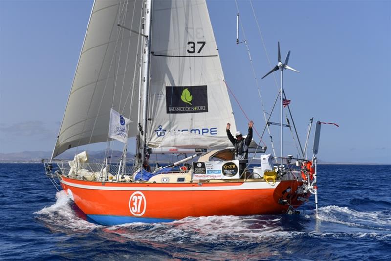 Istvan Kopar now challenging for 3rd - Golden Globe Race, Day 218 - photo © Christophe Favreau / PPL / GGR