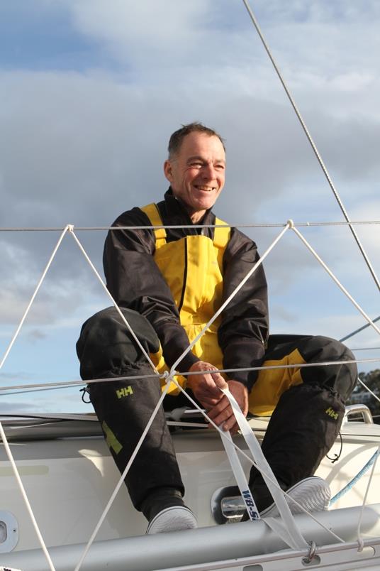 Tapio Lehtinen - barnacles a fast growing issue on his yacht Asteria - Golden Globe Race, Day 234 photo copyright Jessie Martin / PPL / GGR taken at  and featuring the Golden Globe Race class