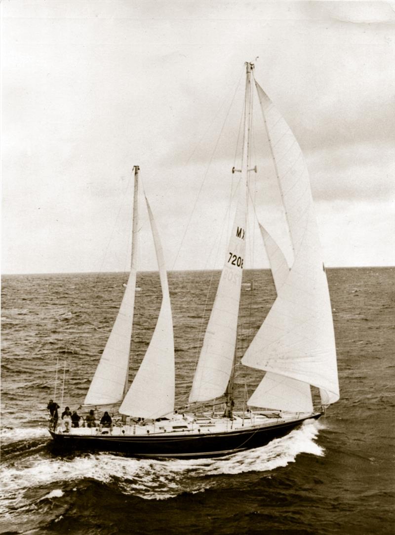 Ramon Carlin's Mexican Swan 65 Sayula II, winner of the first Whitbread Race in 1973 photo copyright PPL Media taken at  and featuring the Golden Globe Race class