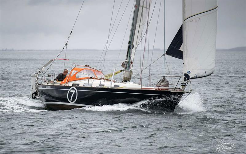 It is official - he is off! After 3 years, ups and downs and many curve balls, Jeremy and Olleanna have officially left Cape Town, South Africa en route to the start of the GGR photo copyright Simon McDonnell taken at  and featuring the Golden Globe Race class