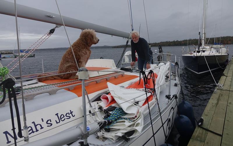 In Canada, Edward Walentynowicz is behind schedule and will launch late May with a planned departure date 7th of June photo copyright Edward Walentynowicz Team / GGR2022 taken at  and featuring the Golden Globe Race class