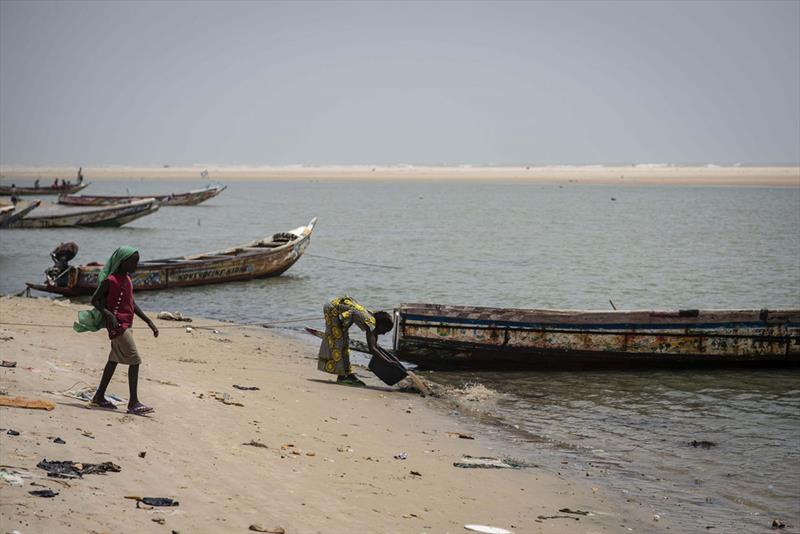 The coast of Mauritania and the threat of piracy photo copyright Golden Globe Race taken at  and featuring the Golden Globe Race class