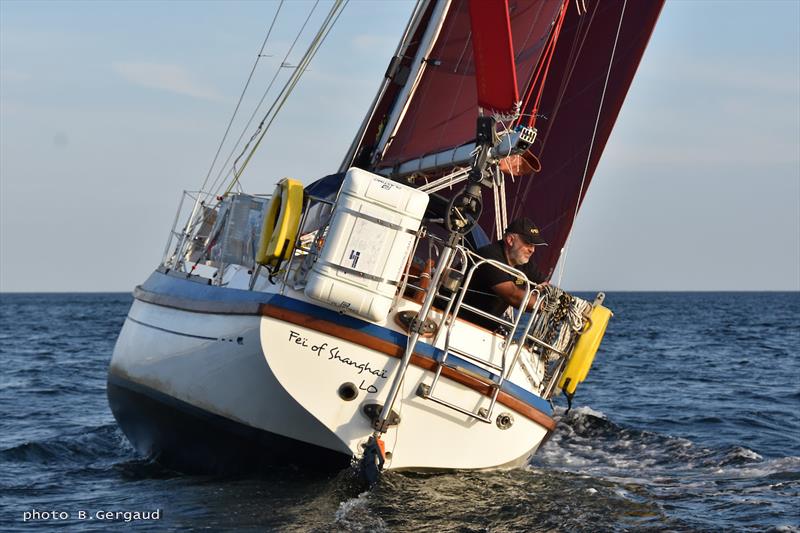 Arnaud Gaist onboard Feï of Shanghaï - photo © B. Gerdaud